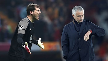 Casillas y Mourinho mantuvieron una