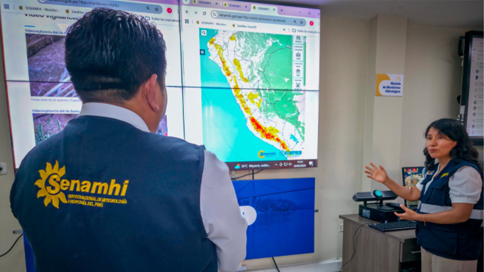 Incremento de ríos en Ica, Arequipa y Moquegua amenaza cultivos e infraestructura vial. (Foto: Senamhi)