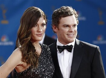Michael C. Hall y Jennifer