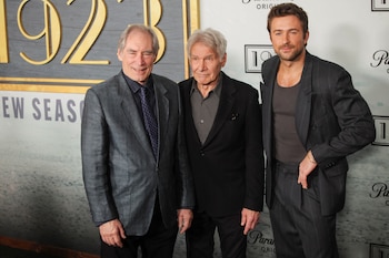 Timothy Dalton, Harrison Ford y