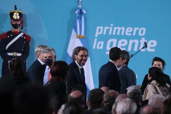 El canciller Santiago Cafiero