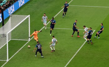 Tagliafico, espectador estelar de una jugada icónica