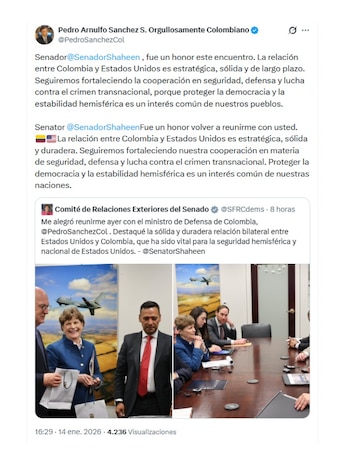 El ministro de Defensa, Pedro