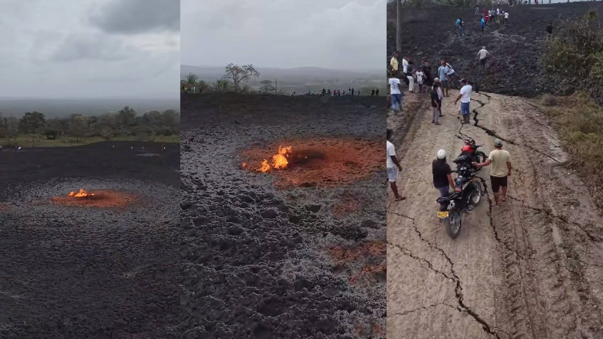 Volcán de Lodo en Antioquia: Terror, Aislamiento y Riesgo de Sed