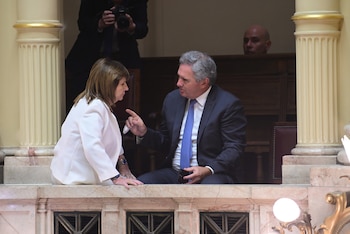 Patricia Bullrich y el canciller