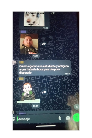 Otro de los mensajes de