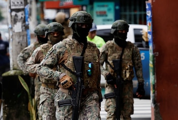 Miembros de las fuerzas armadas