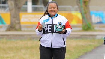 Milagros Palomino ganó medalla de