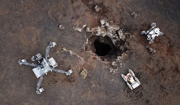 El sistema robótico realizó mapeo