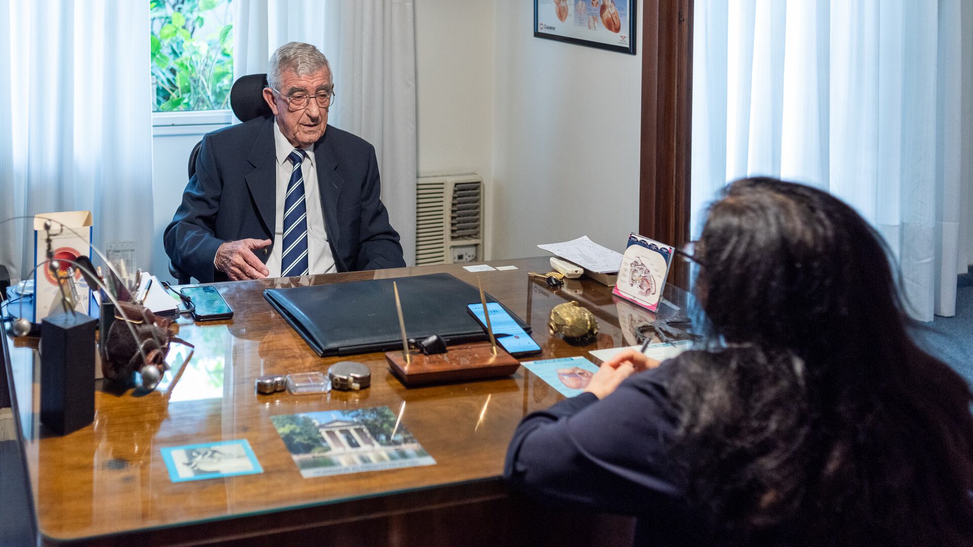 El dcotor Elizari empezó a formarse como cardiólogo en 1961 en el Hospital Ramos Mejía