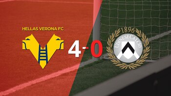 Hellas Verona liquidó en su