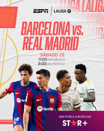 ESPN transmitirá el Real Madrid
