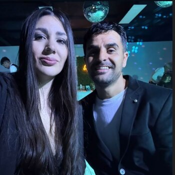 Magalí Vera y Javier Cerfoglio, en el casamiento previo a la tragedia