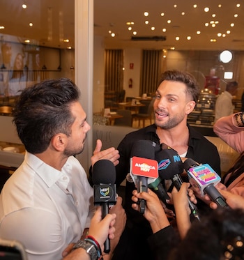 Nicola Porcella em Lima. Instagram