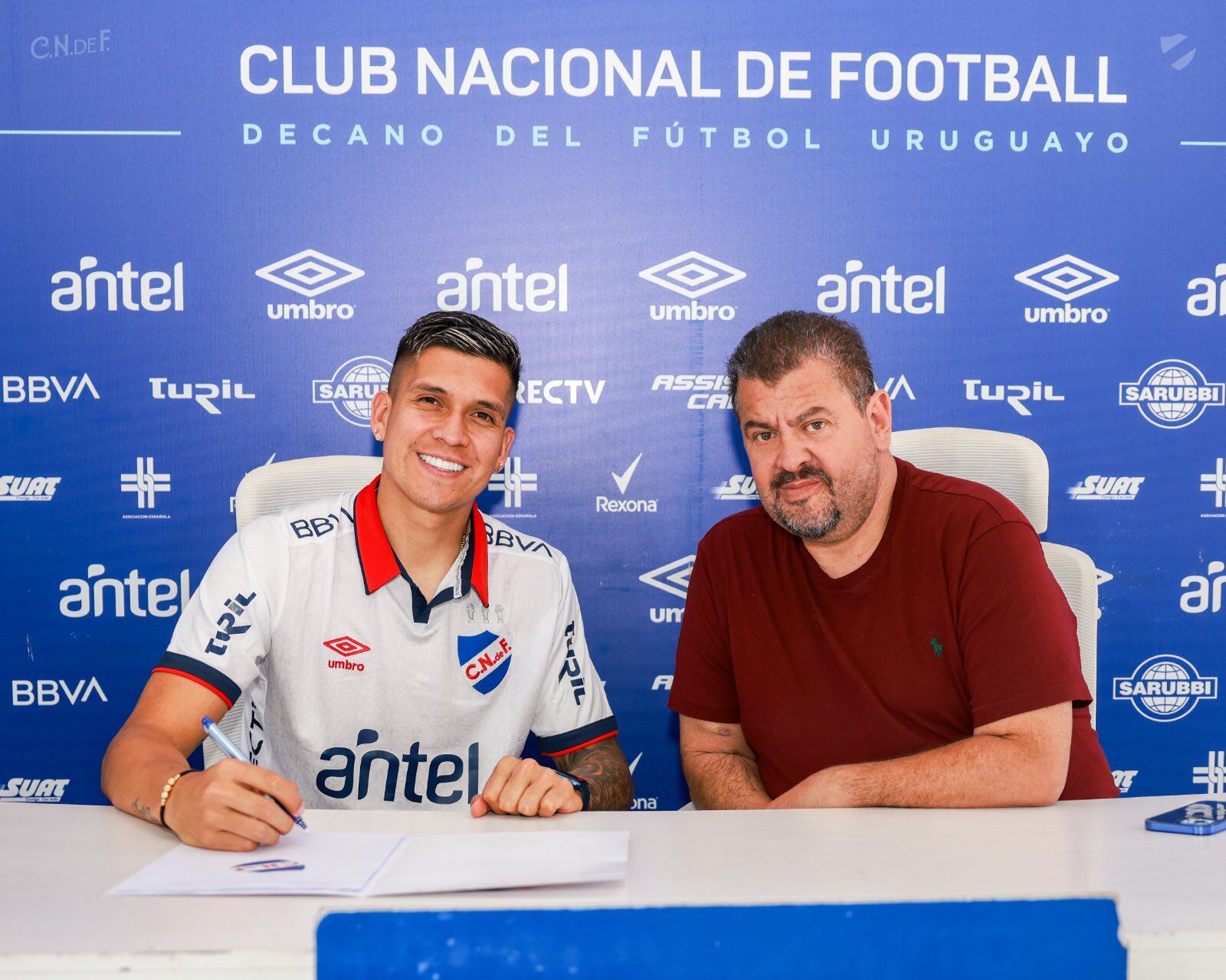 Julián Millán atraviesa su mejor momento deportivo, tras destacarse con Santa Fe en la Liga Colombiana - crédito Club Nacional de Football