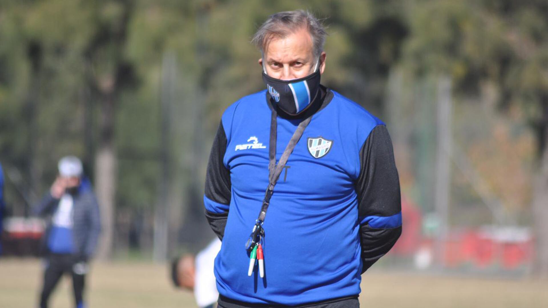 En 2021, en plena pandemia, como DT de Almagro