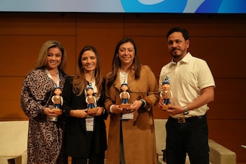 Ganadores por su labor en la gestión social en la primera edición del foro