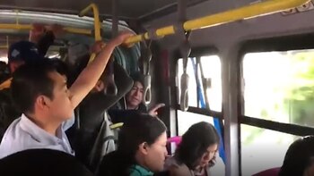 Mujer denuncia que un hombre