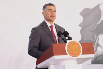 Harfuch dijo que hay una investigación contra los dos acusados en EEUU en México. (Cortesía)