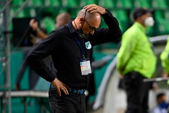 El director técnico Alfredo Arias