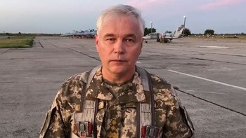 El teniente general Anatolii Krivonozhko