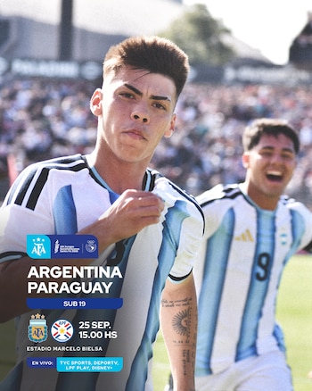 Argentina chocará con Paraguay en la final de los Juegos Suramericanos Santa Fe 2026.