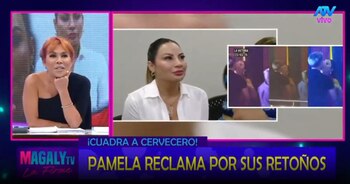 Pamela López niega estar enamorada