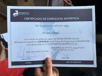 Nicolás obtuvo el Certificado de