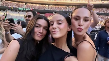 Victoria Federica se suma a la fiebre de Bad Bunny en el Metropolitano: su look cómodo y elegante para el concierto