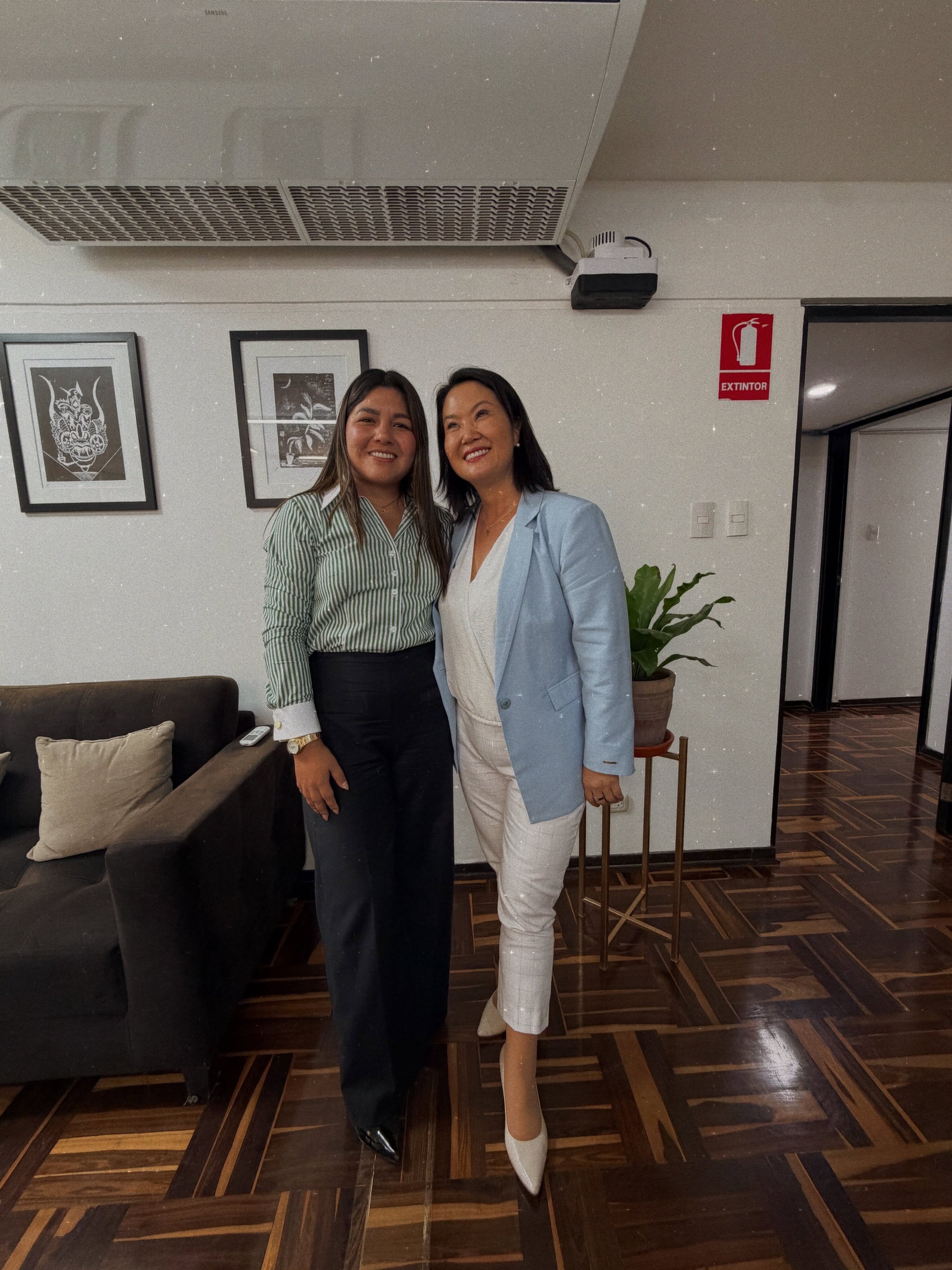 Zacnich relató que llegó a Keiko tras pedir contactos en redes: “La conocí, le tomé las medidas y llevé unos sacos”.