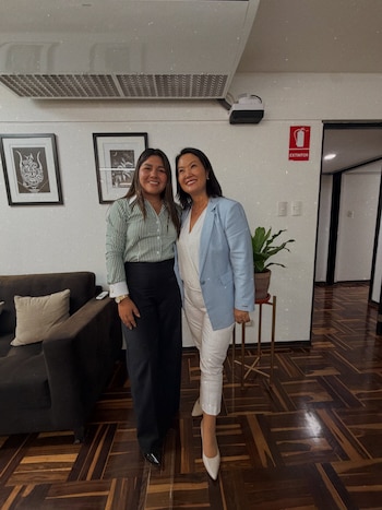 Zacnich relató que llegó a Keiko tras pedir contactos en redes: “La conocí, le tomé las medidas y llevé unos sacos”.