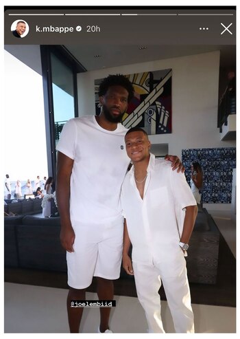 La foto de Kylian Mbappé