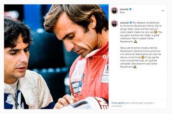 Despedidas a Reutemann