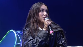 Cuál fue el mensaje que dejó María Becerra en un evento para jóvenes emprendedores