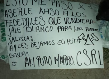 Las amenazas del CSRL se