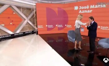 José María Aznar junto a