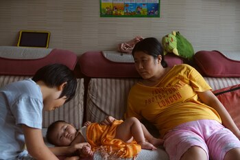 Li Xiaoping, en Qingdao, China,