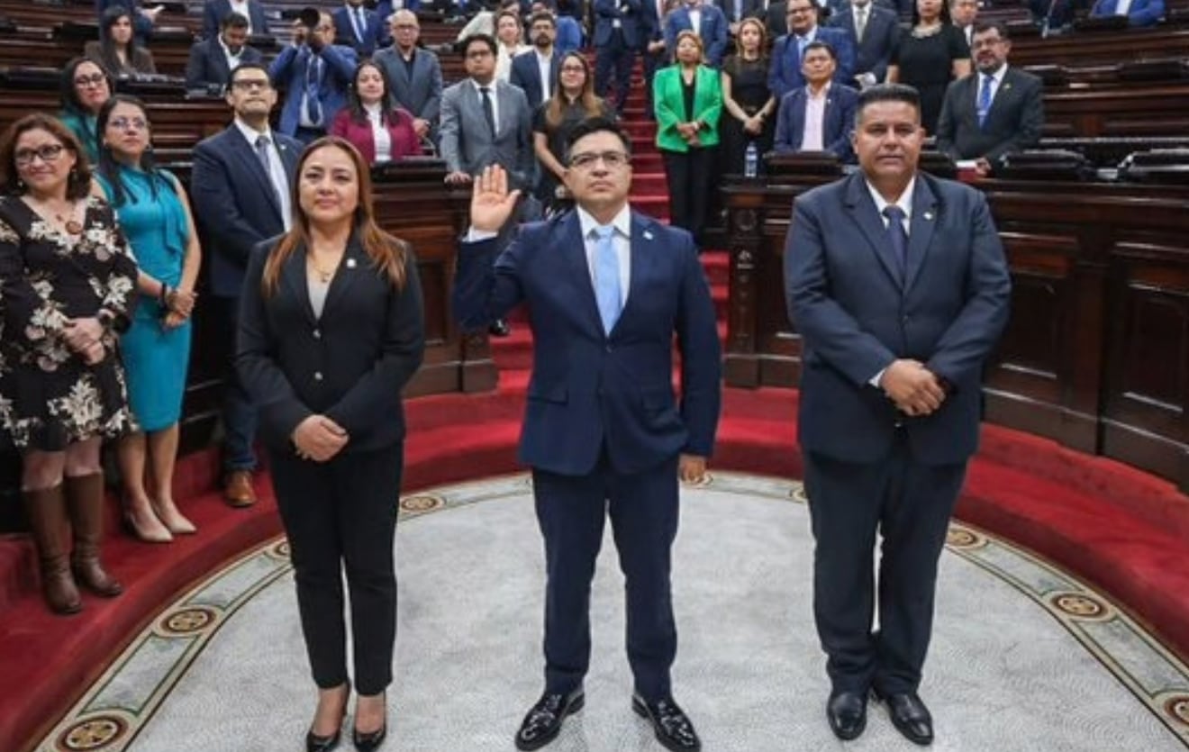 El Congreso de Guatemala eligió a Elfego Odair Castañón González como titular de la Contraloría General de Cuentas para el periodo 2026-2030. (Congreso de Guatemala)