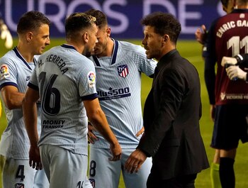 Diego Simeone lamentó no haberle