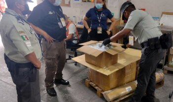 El cargamento había sido enviado