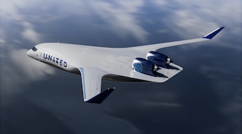 El Z4 apunta a los vuelos de media y larga distancia con capacidad para 250 pasajeros y 9260 kilómetros de autonomía (JetZero)