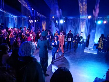 Los arcos del edificio los