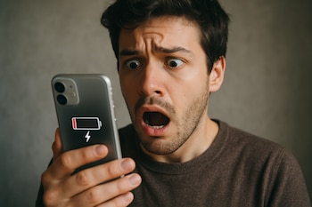 El consumo inesperado de batería