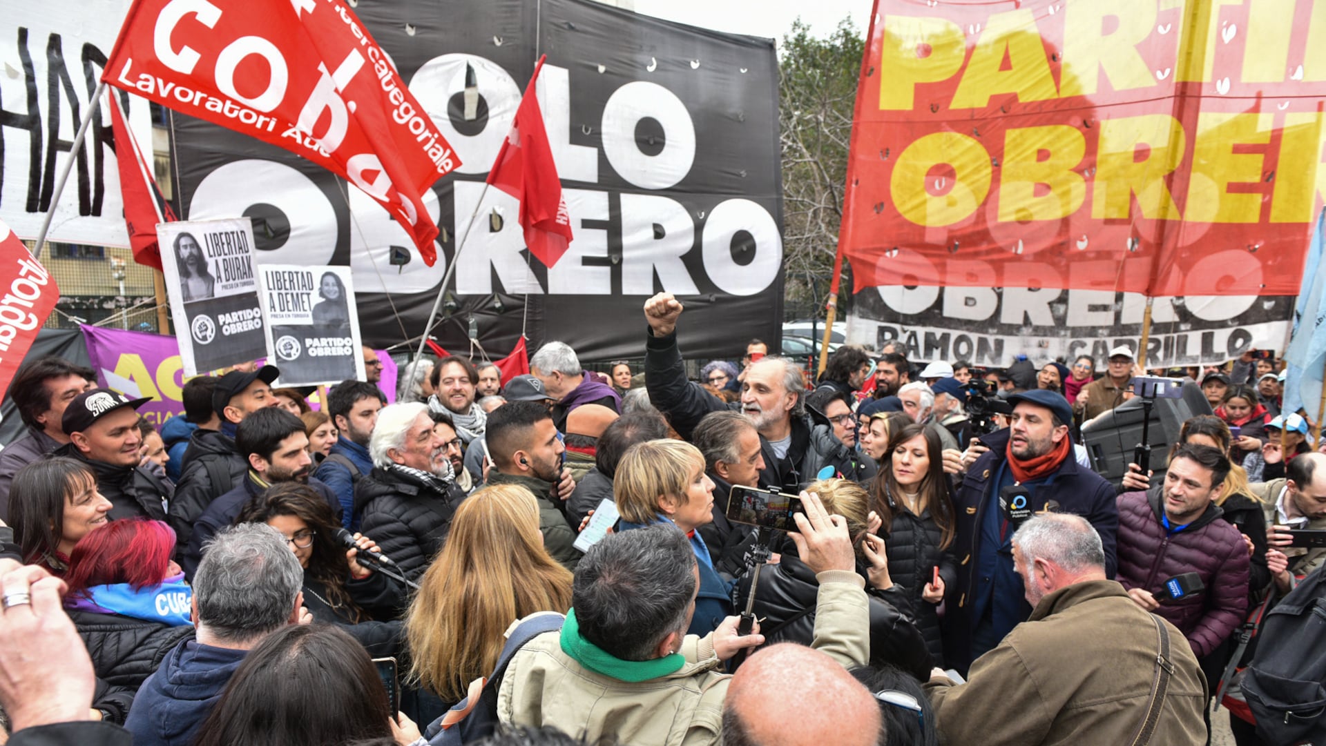 El juez Sebastián Casanello elevó a juicio oral otro tramo de la causa contra el Polo Obrero por fraude en la administración de los fondos entregados por el Estado para el ex programa Potenciar Trabajo (Adrián Escandar)