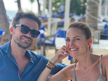 Joaquín Caicedo y Juliana Galvis