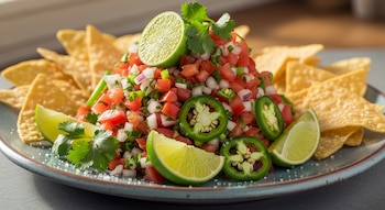 El pico de gallo, receta