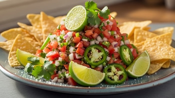 Receta de pico de gallo,