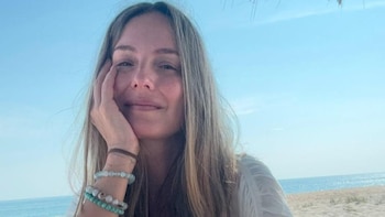 Claudia Bahamón y su familia