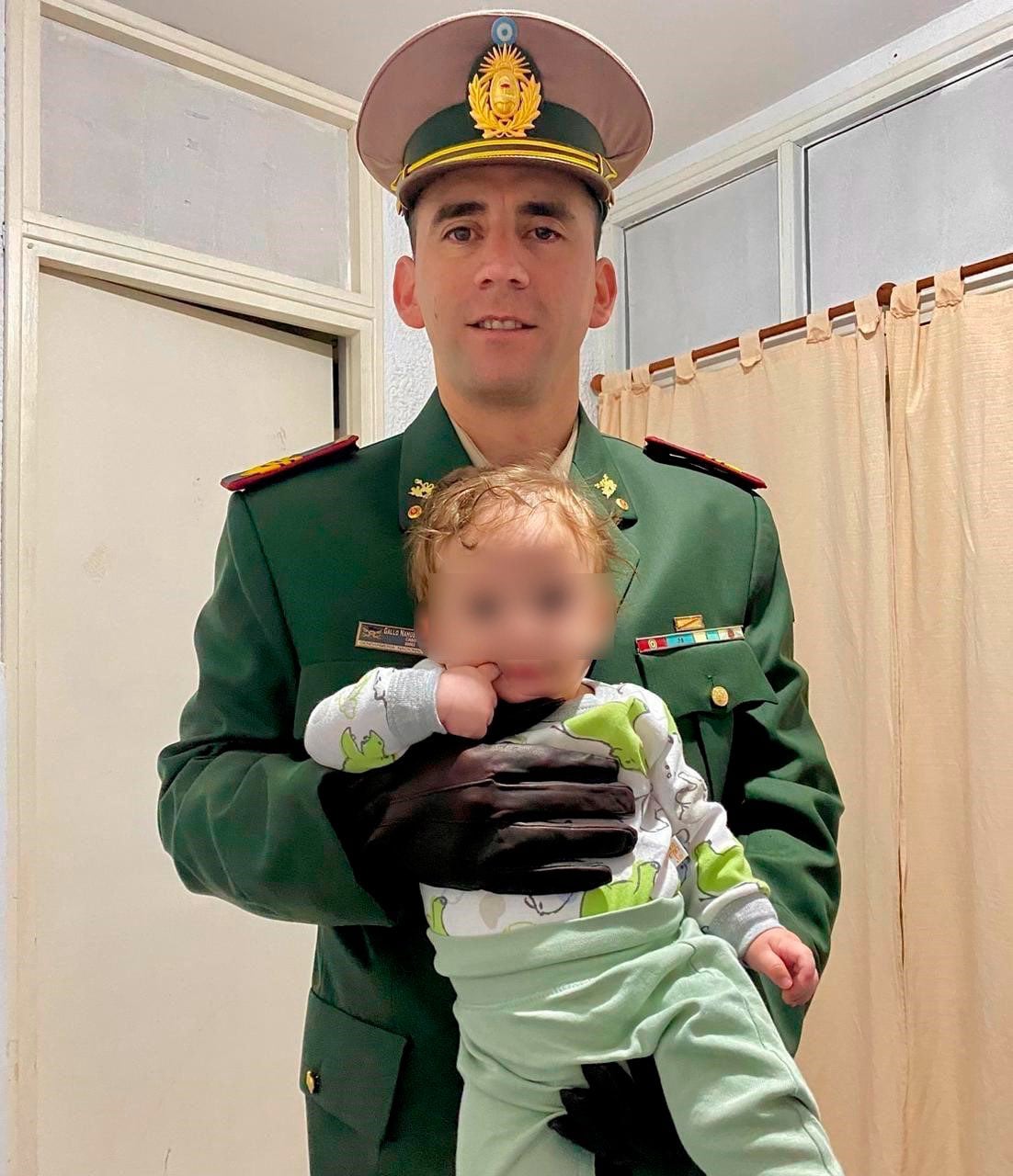 Víctor era solo un bebé cuando Gallo fue capturado