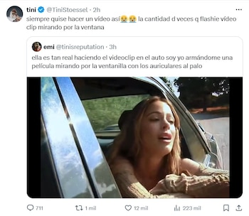 El comentario viral de Tini Stoessel conectó con miles de fans y se volvió tendencia